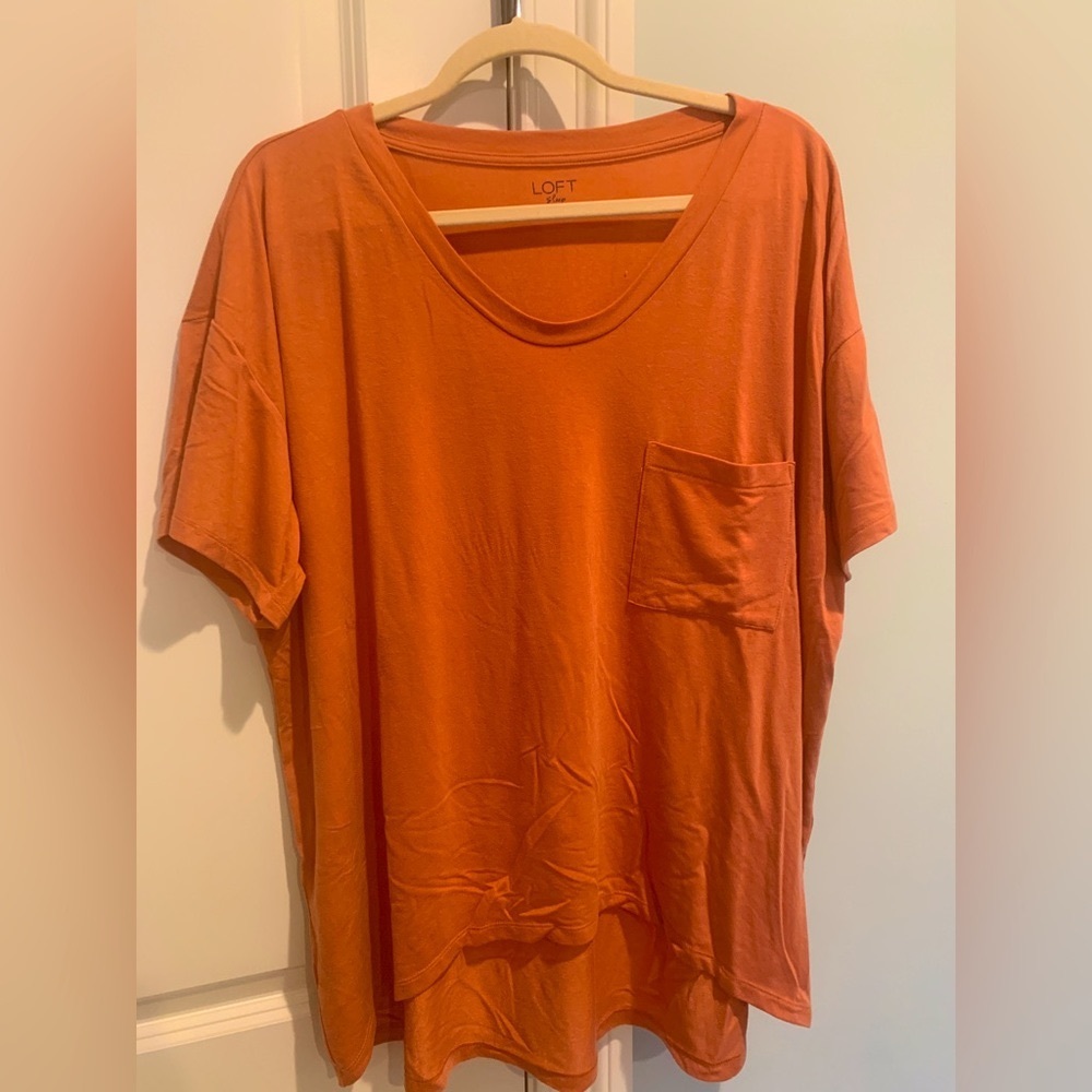 Loft Oversized Luxe Knit Pajama Top